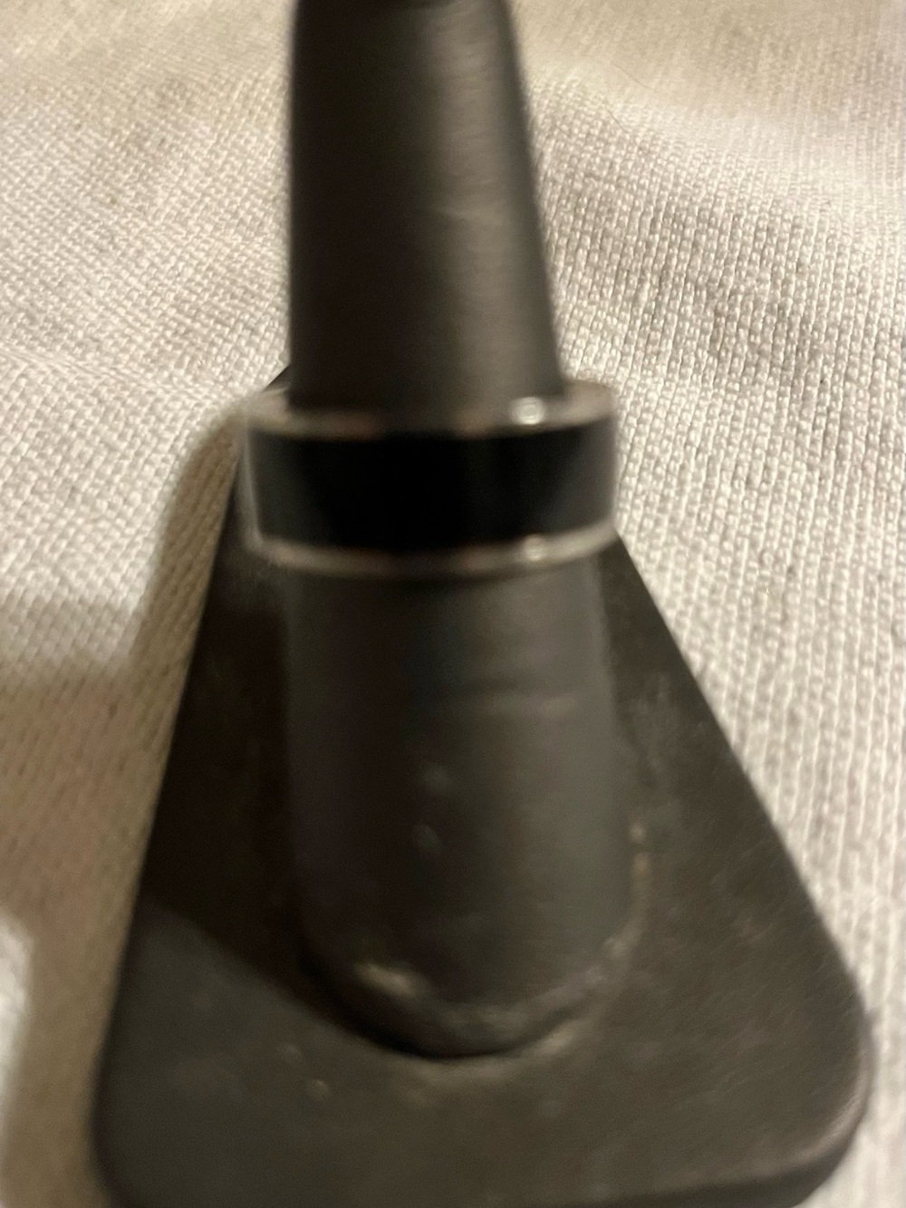 Classic Black Stainless Steel Ring - Unbranded